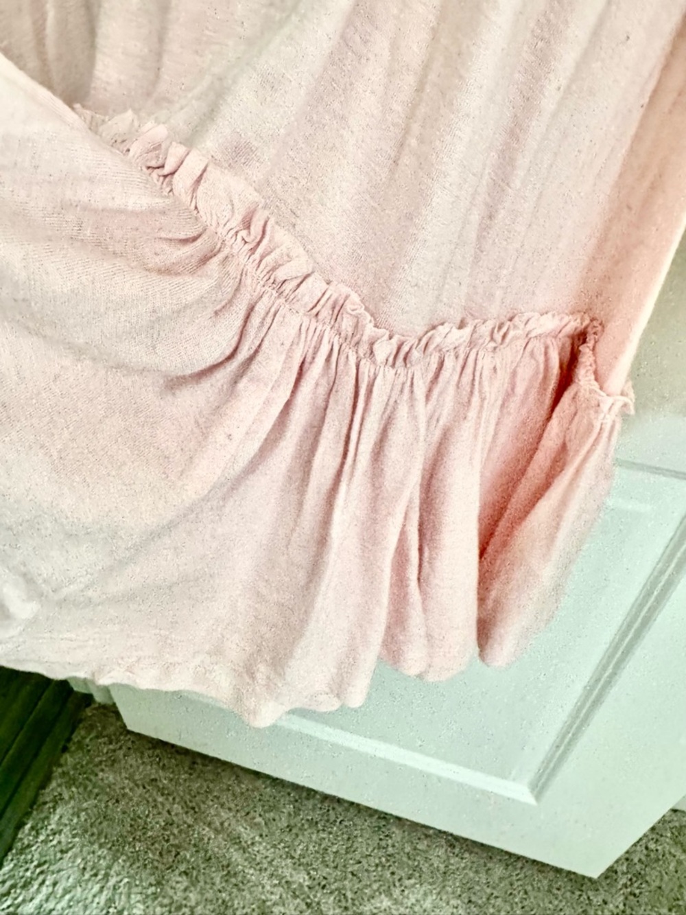 NWT Free People Mix It Up Oversized Tunic pink floral colorway. Size XS - Picture 9 of 10